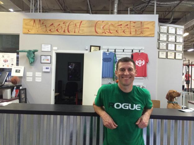 Ben at Mission CrossFit San Antonio