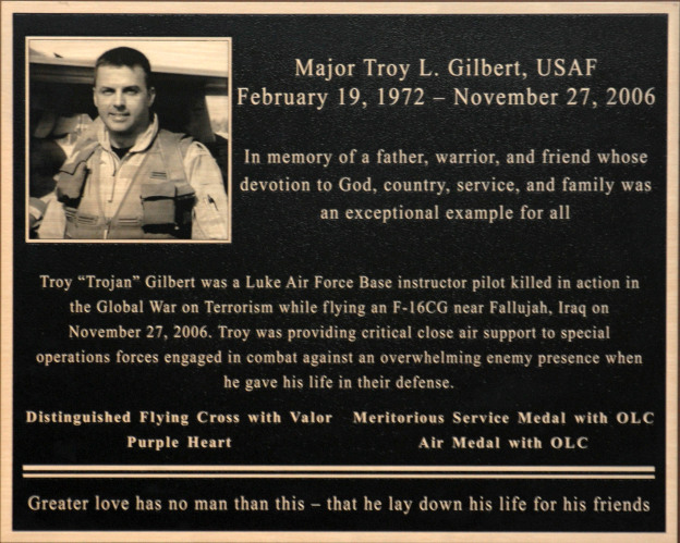 Luke officials dedicate bridge to pilot killed in Iraq