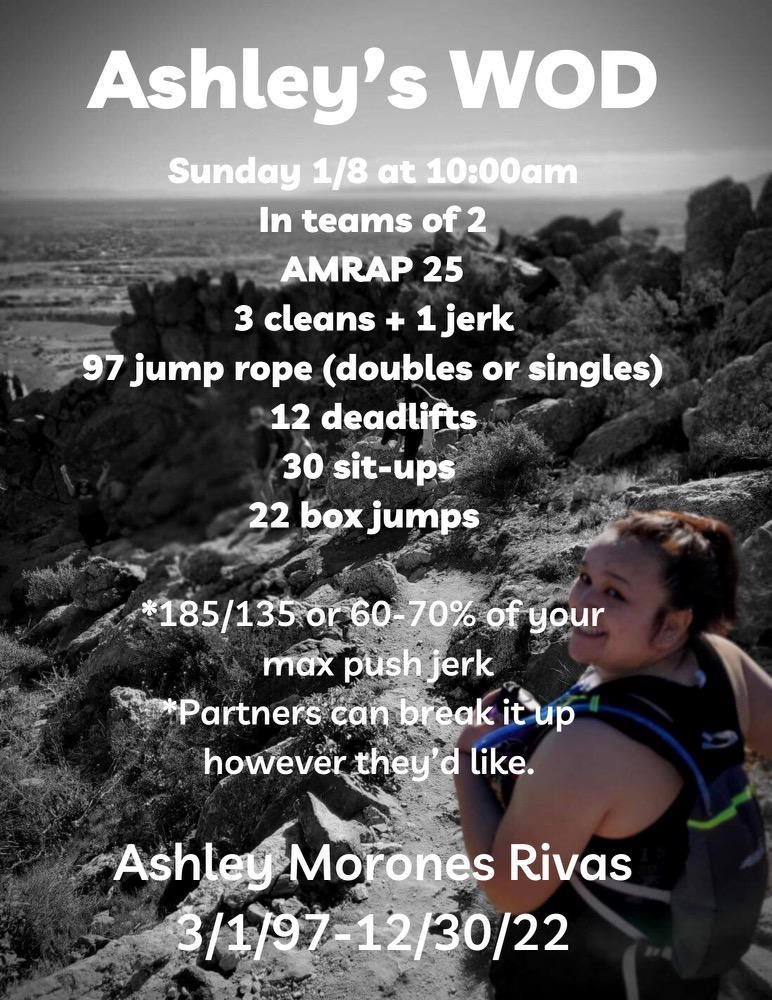 Ashley WOD update